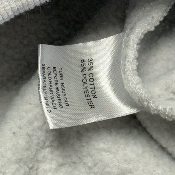 White Fox Volume 3 Hoodie Sweatshirt Womens S/M Heather Lite Gray - Picture 8 of 10
